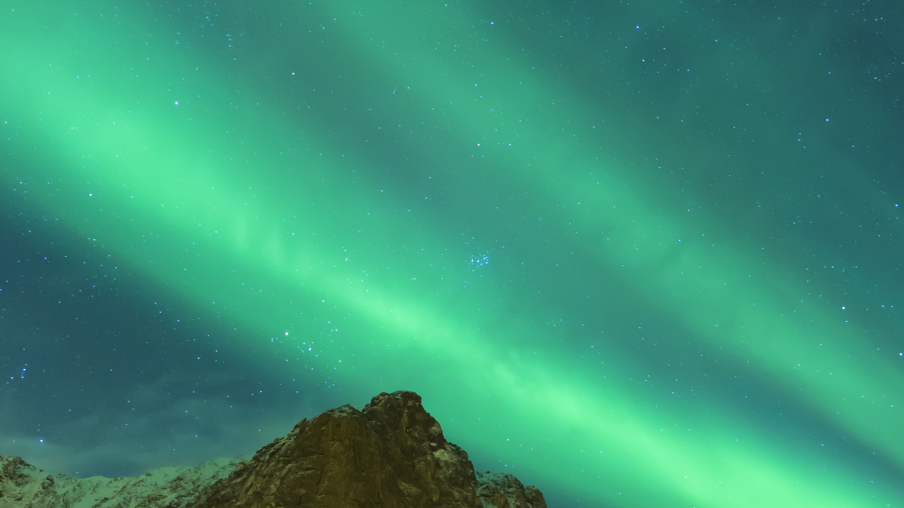 Обои Razer Phone, Razer, Аврора, Razer Phone 2, КГД в разрешении 1280x720