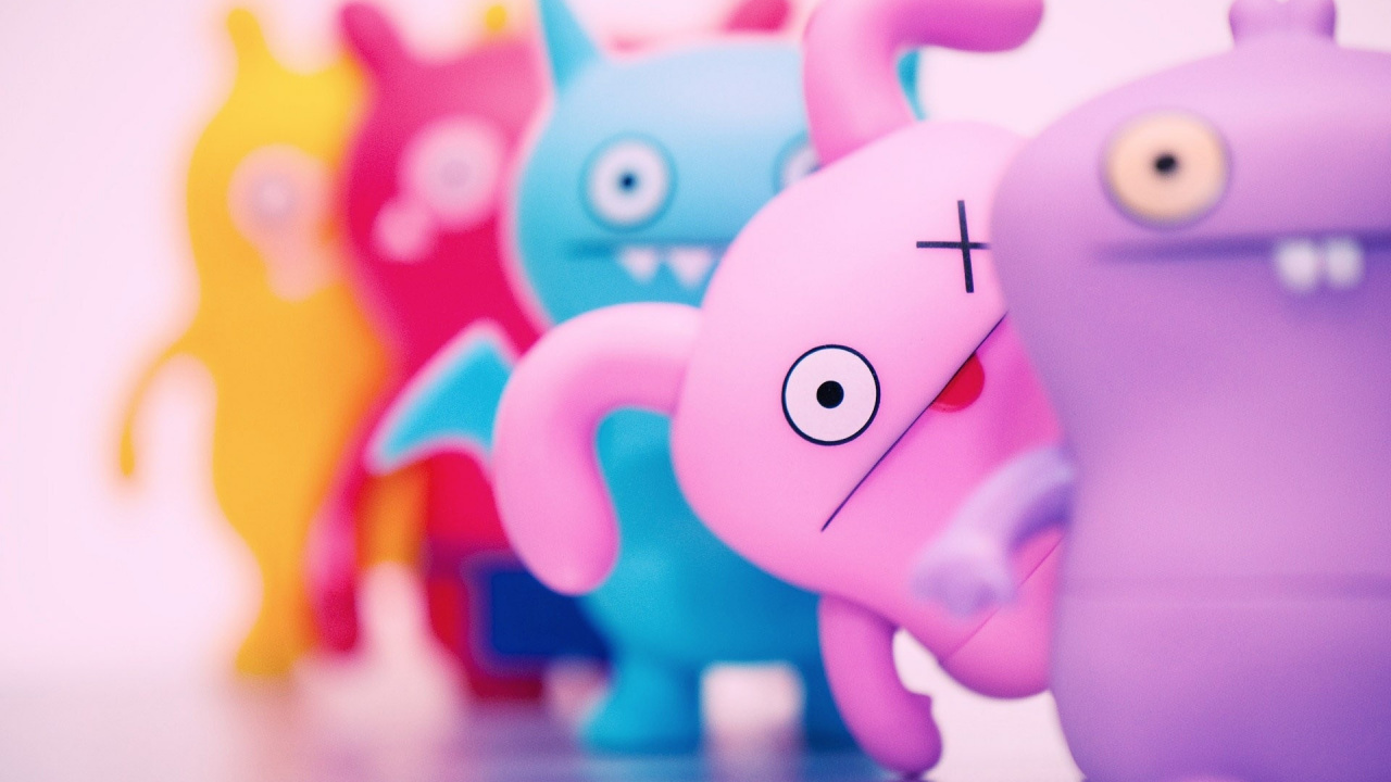 Обои розовый, пурпур, мультфильм, анимация, пурпурный цвет в разрешении 1280x720