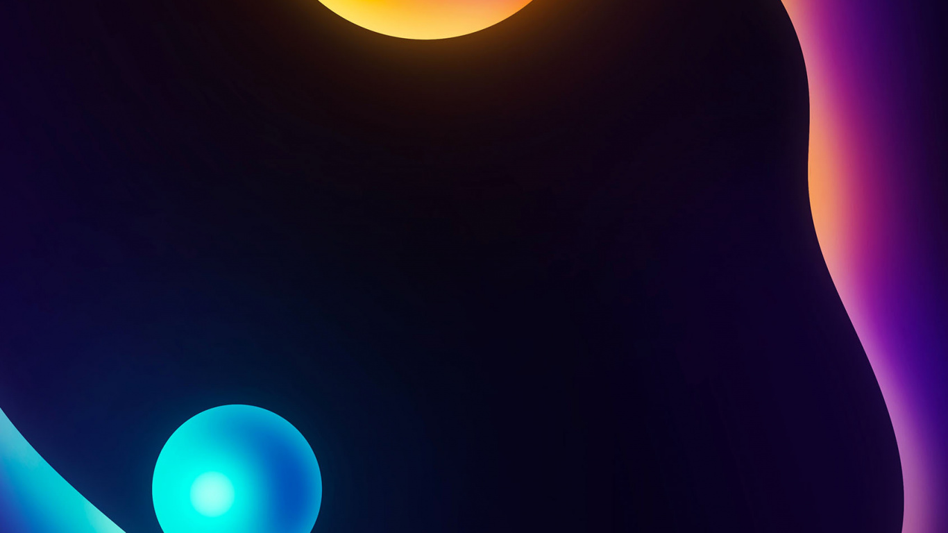 Обои свет, лазурный, газ, полутона и оттенки, электрик в разрешении 1366x768