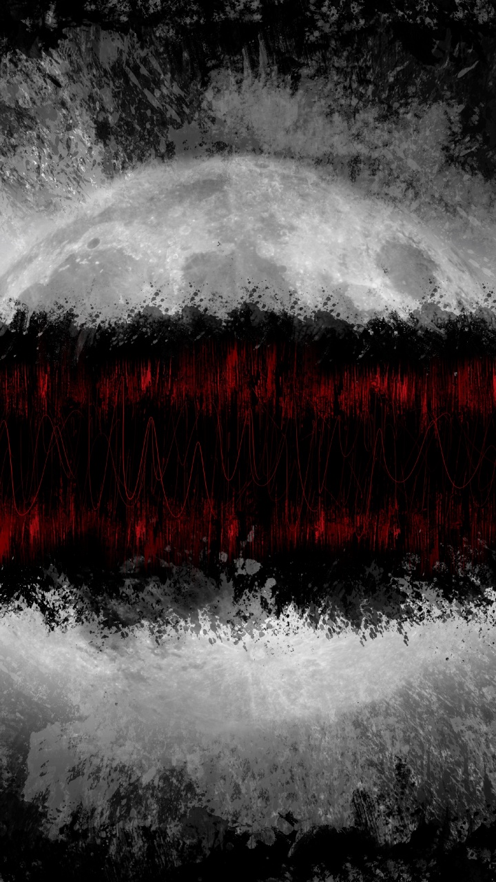 Обои красный цвет, черный, природа, вода, темнота в разрешении 720x1280