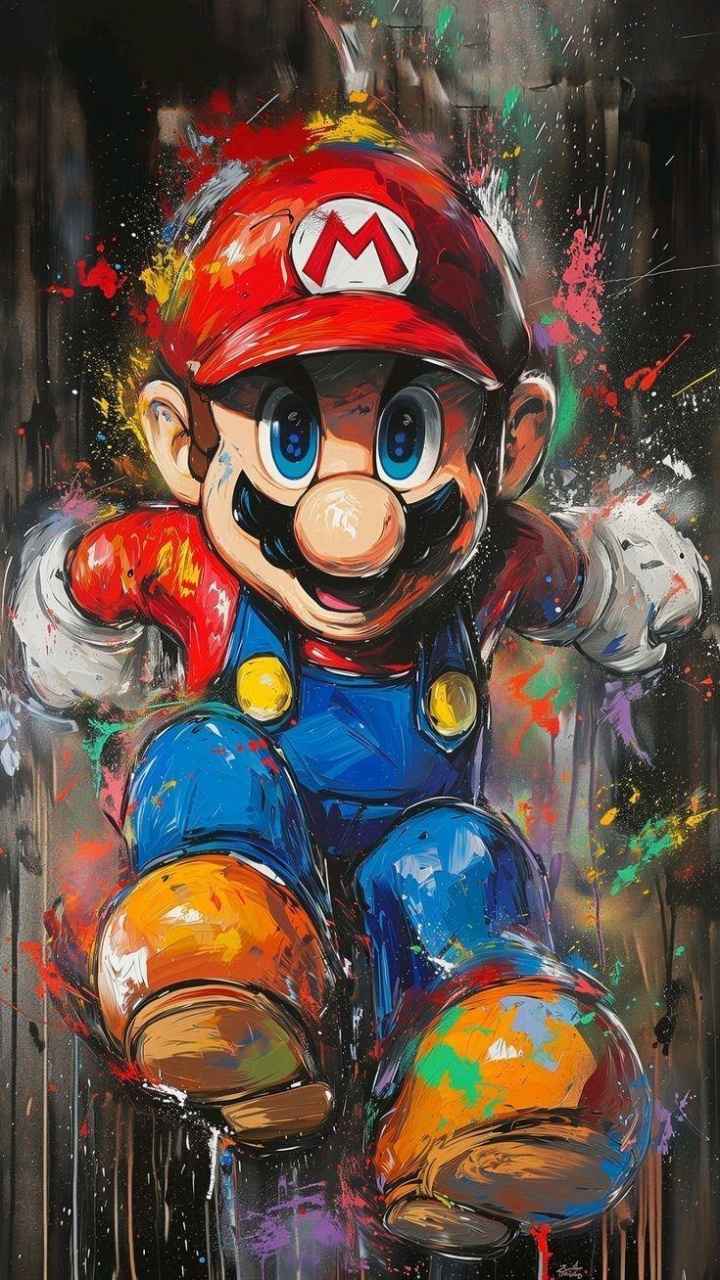 Обои арт, живопись, визуальное искусство, рисование, постер в разрешении 720x1280