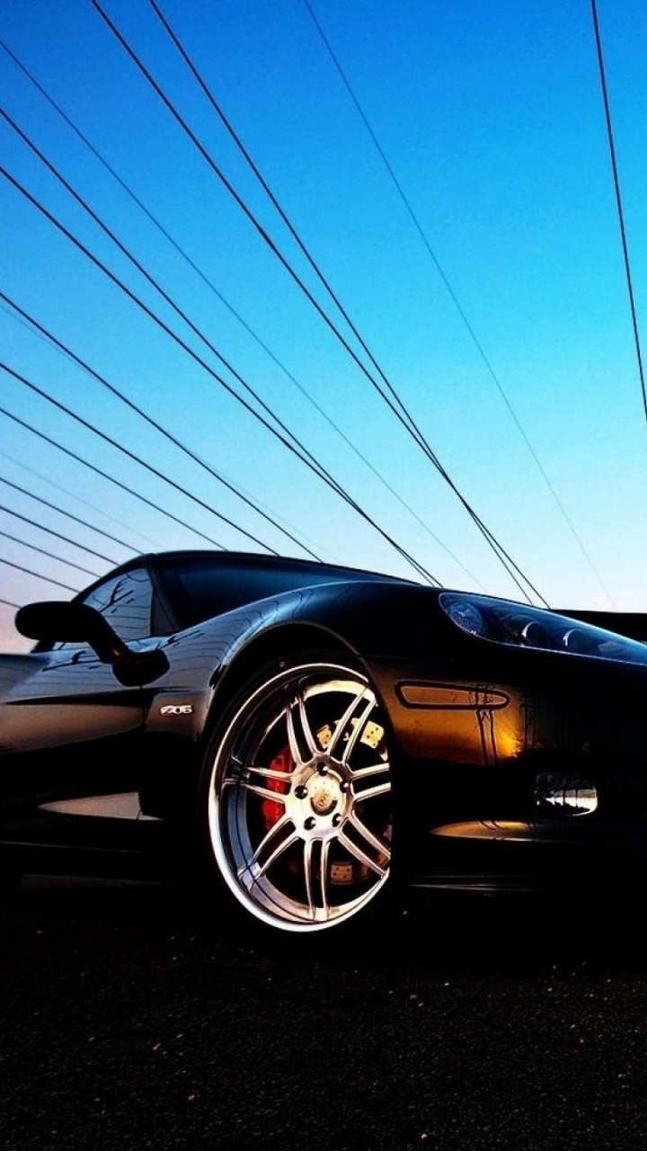 Обои авто, обод, колесо, автомобильное освещение, катание в разрешении 720x1280