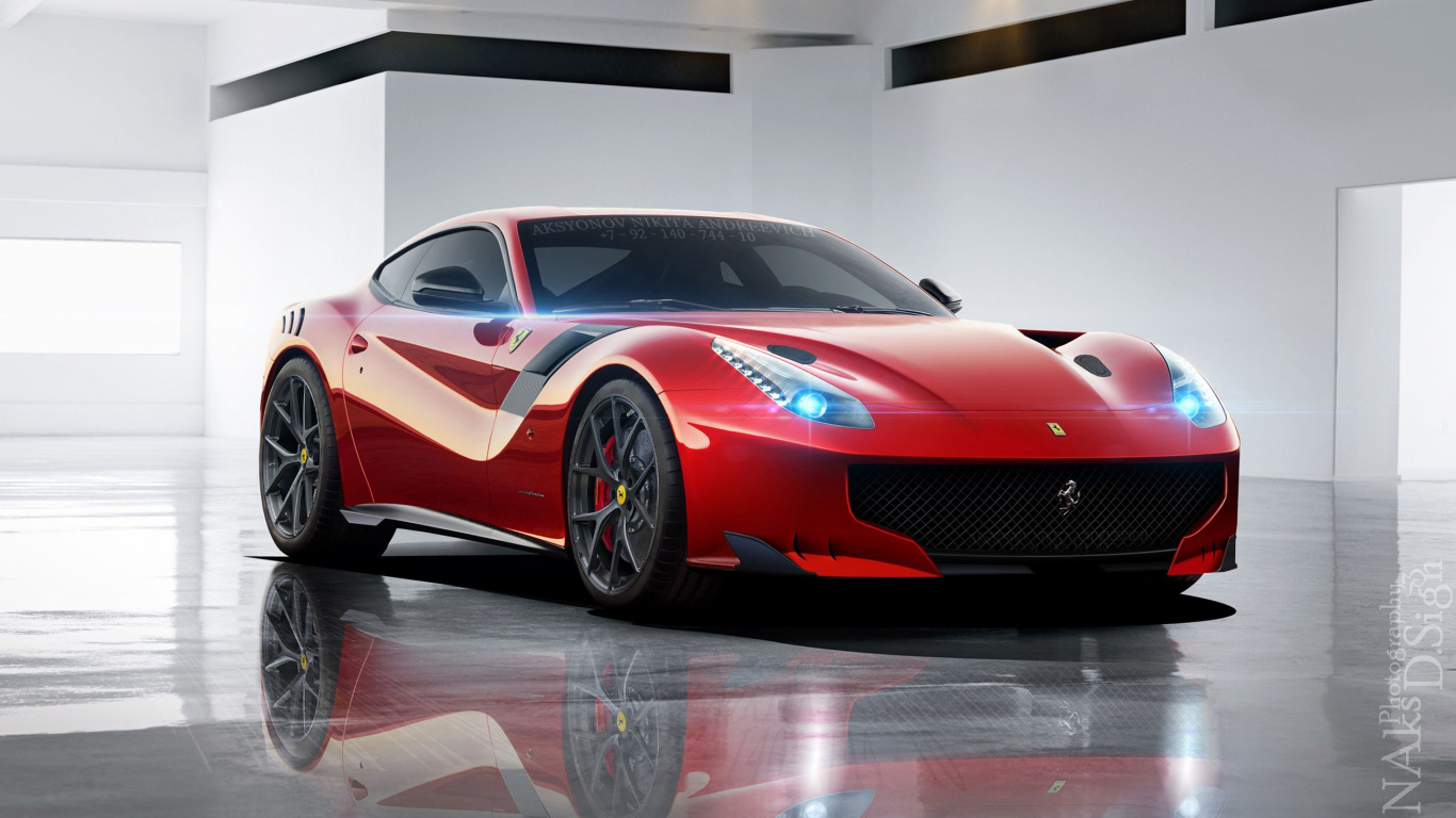 Обои Феррари f12, спорткар, авто, Ferrari, Феррари 250 ГТО в разрешении 1366x768
