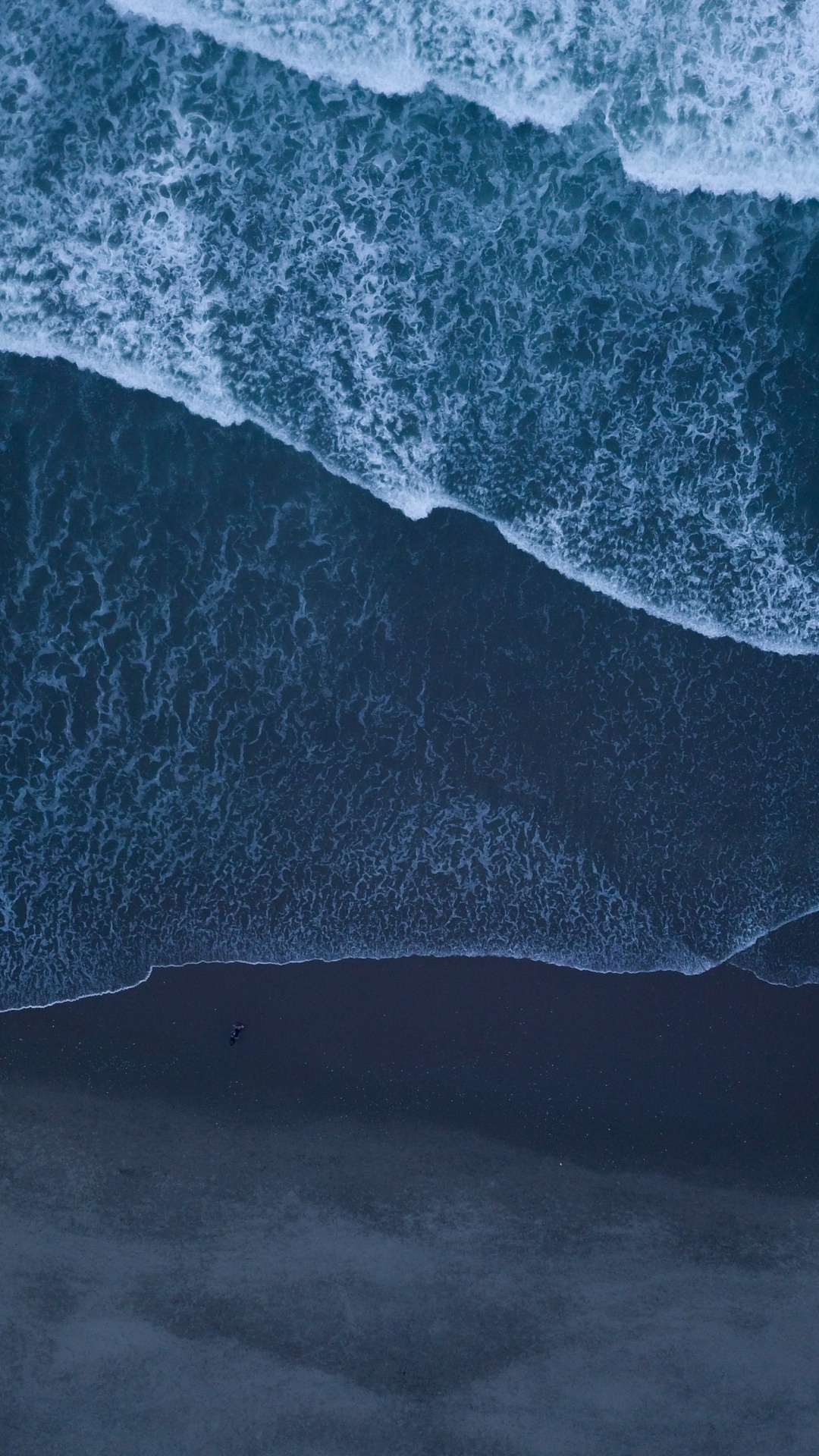 Обои синий, вода, ледник, ледяная форма, формирование в разрешении 1080x1920