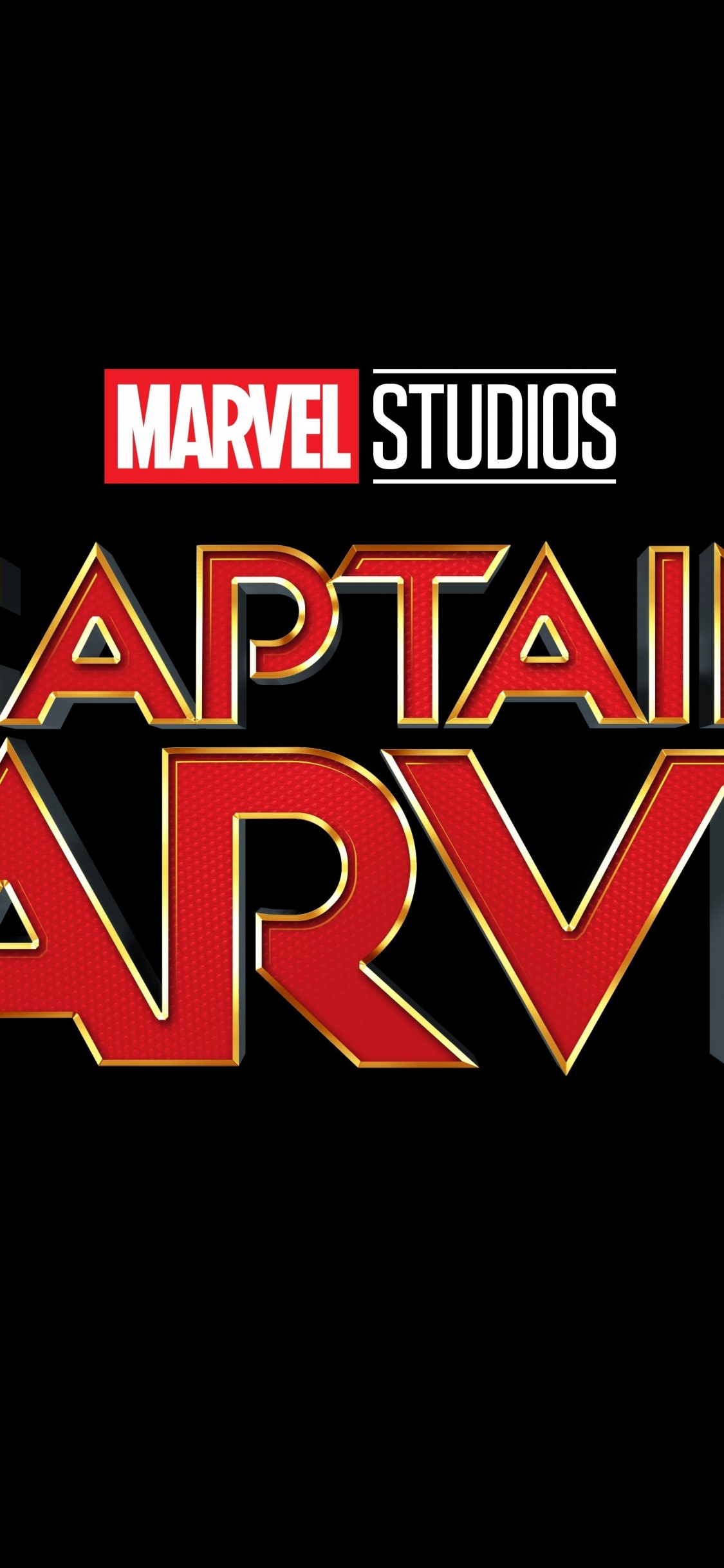 Обои фильм, графический дизайн, марка, Студия Marvel, лого в разрешении 1125x2436