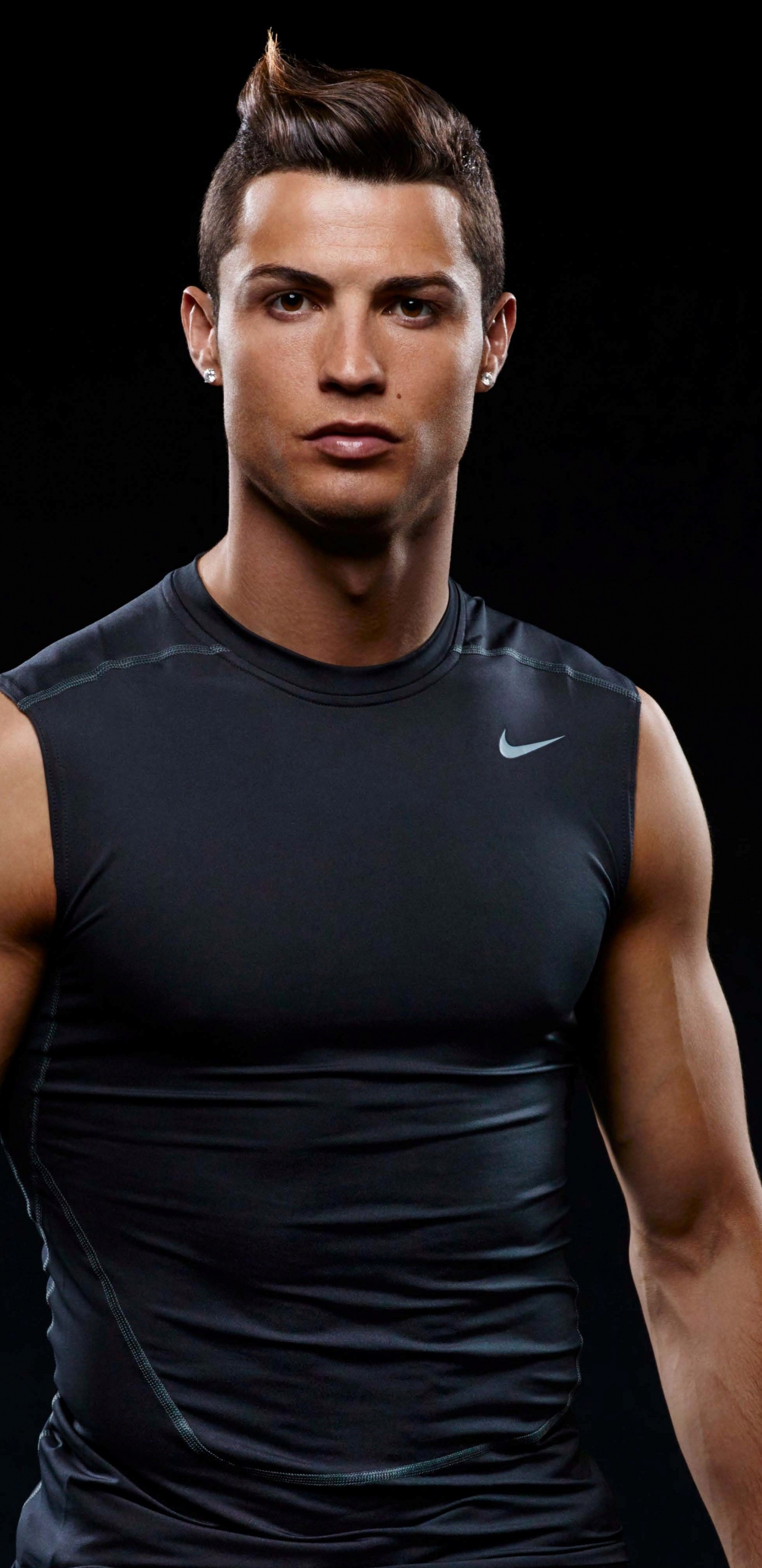 Обои Кристиано Роналдо, Реал С Ф, фитнес профессионал, мышца, рука в разрешении 1440x2960