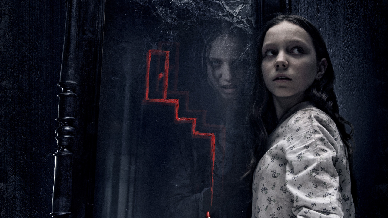 Обои дама пик ужасы, дама пик темный обряд, svyatoslav podgayevskiy, триллер, храм в разрешении 1280x720