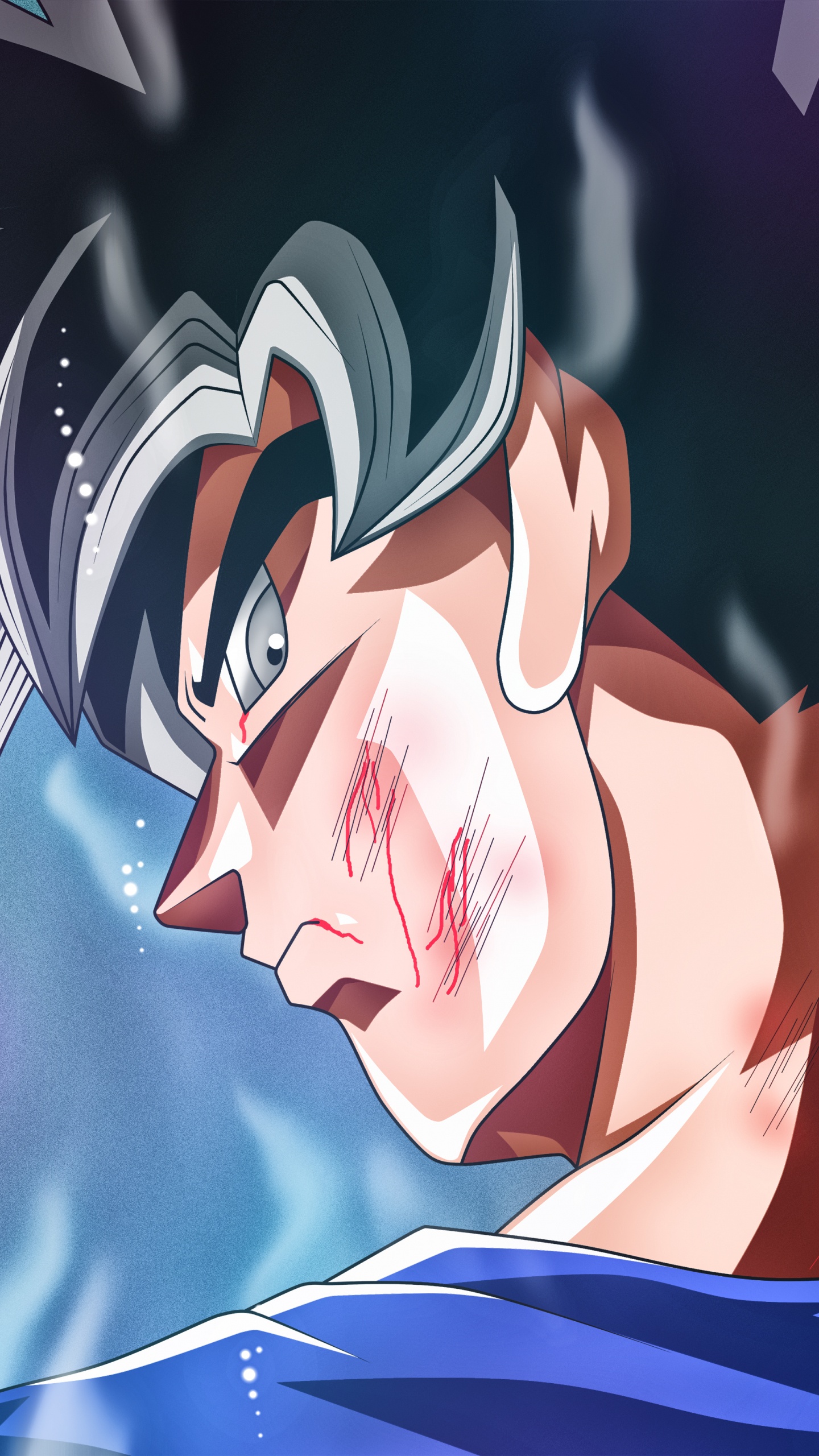 Обои гоку, вегета, Жемчуг дракона, Super Saiyan, Саян в разрешении 1440x2560