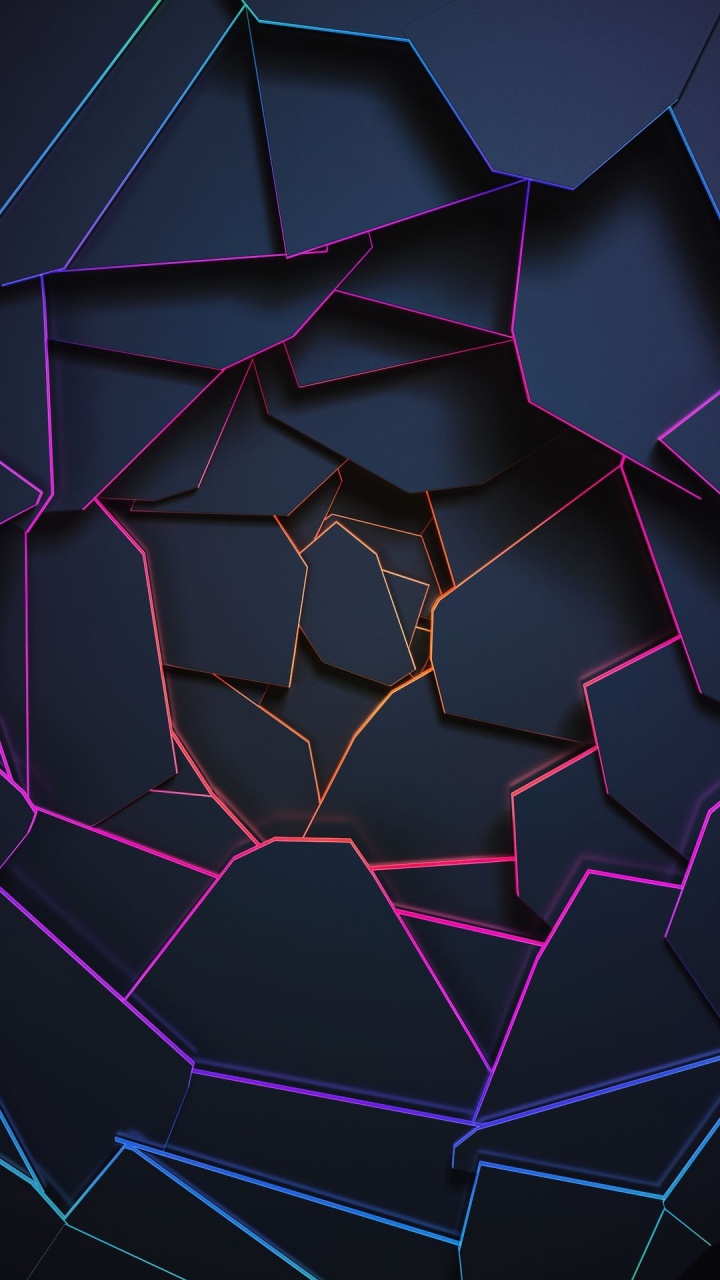 Обои треугольник, графический дизайн, визуальное искусство, пурпур, Фиолетовый в разрешении 720x1280