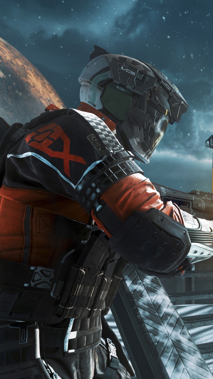 Обои call of duty infinite warfare, titanfall 2, Инфинити Вард, многопользовательская видео игра, activision в разрешении 720x1280