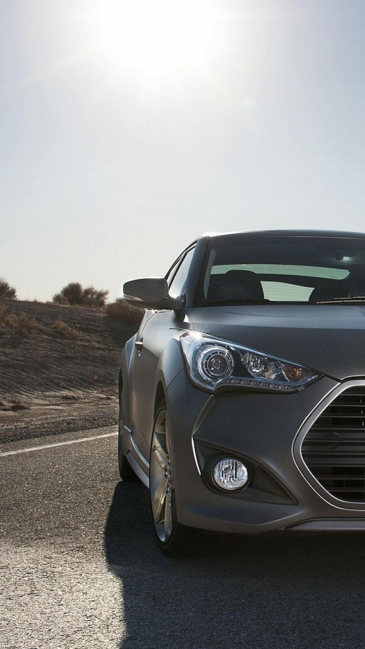 Обои Хундай 2012 Года Veloster, авто, Hyundai, Хендай Велостера, бампер в разрешении 720x1280