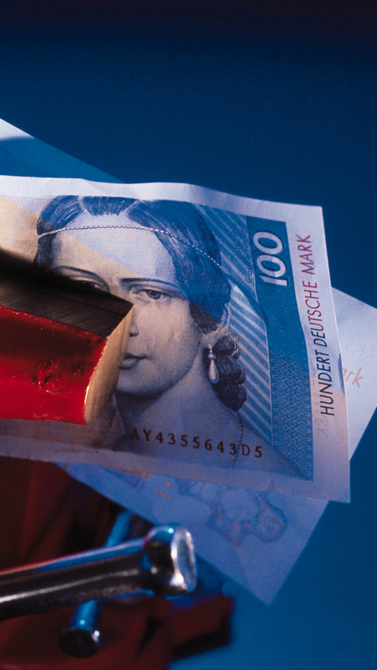 Обои деньги, синий цвет, синий в разрешении 750x1334