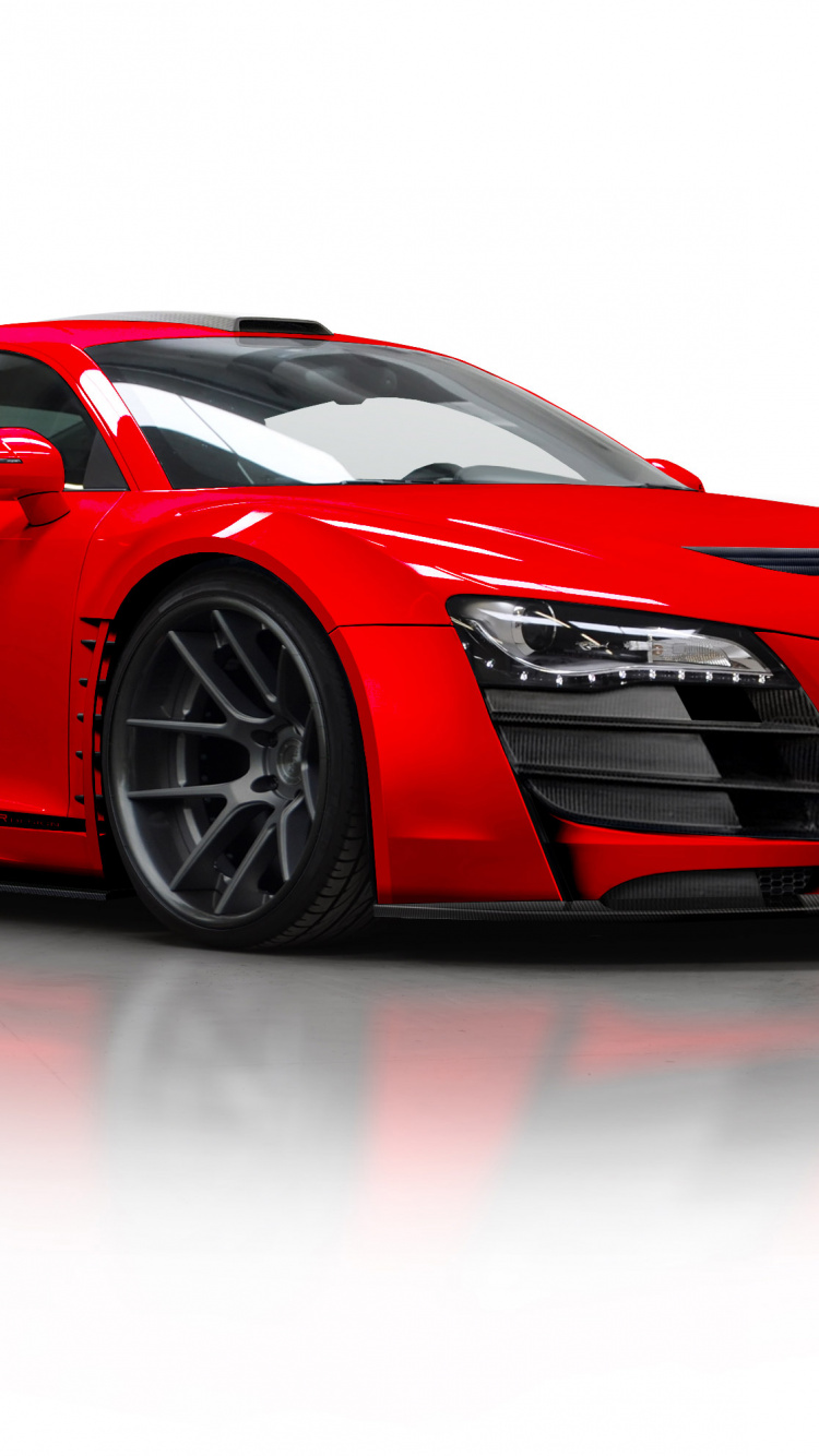 Обои спорткар, авто, audi, тюнинг автомобилей, audi r8 в разрешении 750x1334