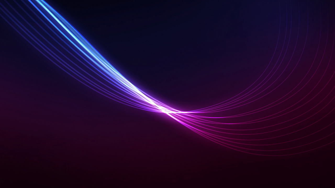 Обои синий, Фиолетовый, пурпур, свет, линия в разрешении 1280x720