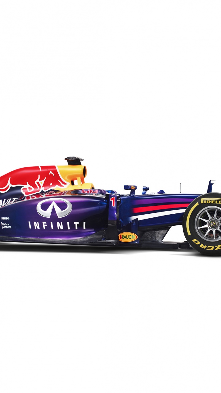 Обои Ред Булл, автогонки, гоночный, гоночный автомобиль, формула один автомобиль в разрешении 720x1280