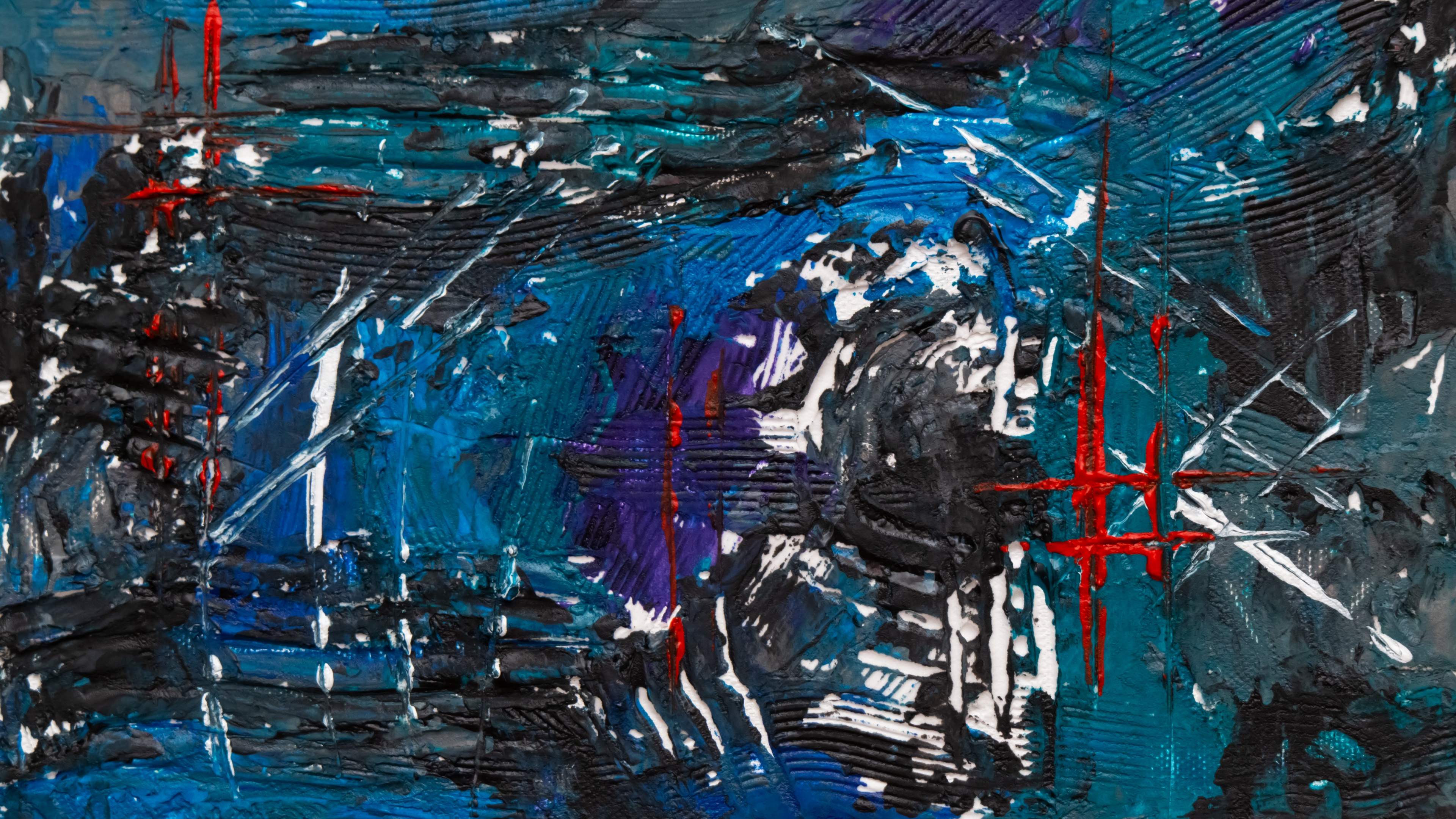 Обои вода, визуальное искусство, графический дизайн, абстрактное искусство, холст в разрешении 3840x2160