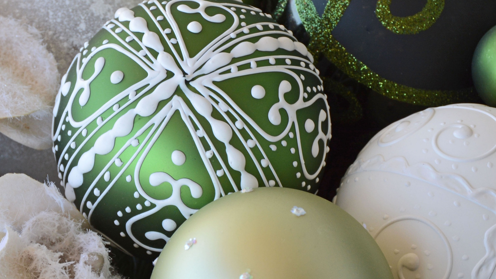 Обои Рождественский день, рождественский орнамент, Рождественские украшения, яйцо, пасхальное яйцо в разрешении 1920x1080