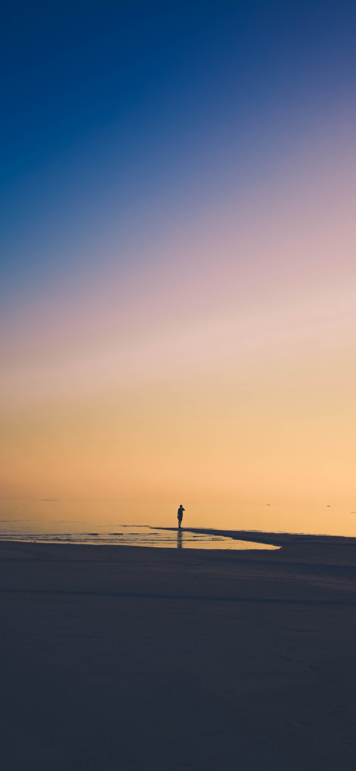 Обои саморегистрация, вода, атмосфера, послесвечение, облако в разрешении 1242x2688