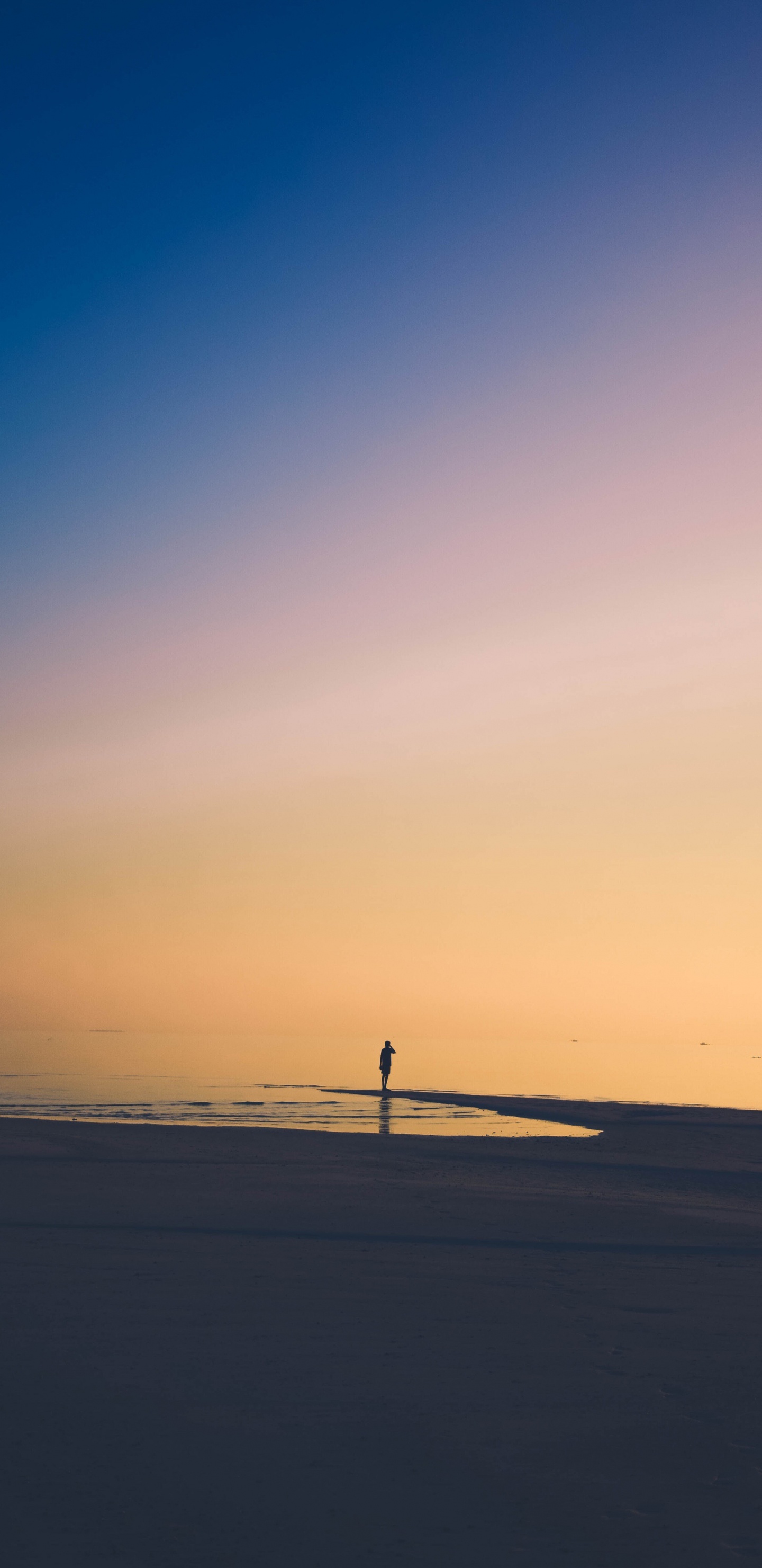 Обои саморегистрация, вода, атмосфера, послесвечение, облако в разрешении 1440x2960