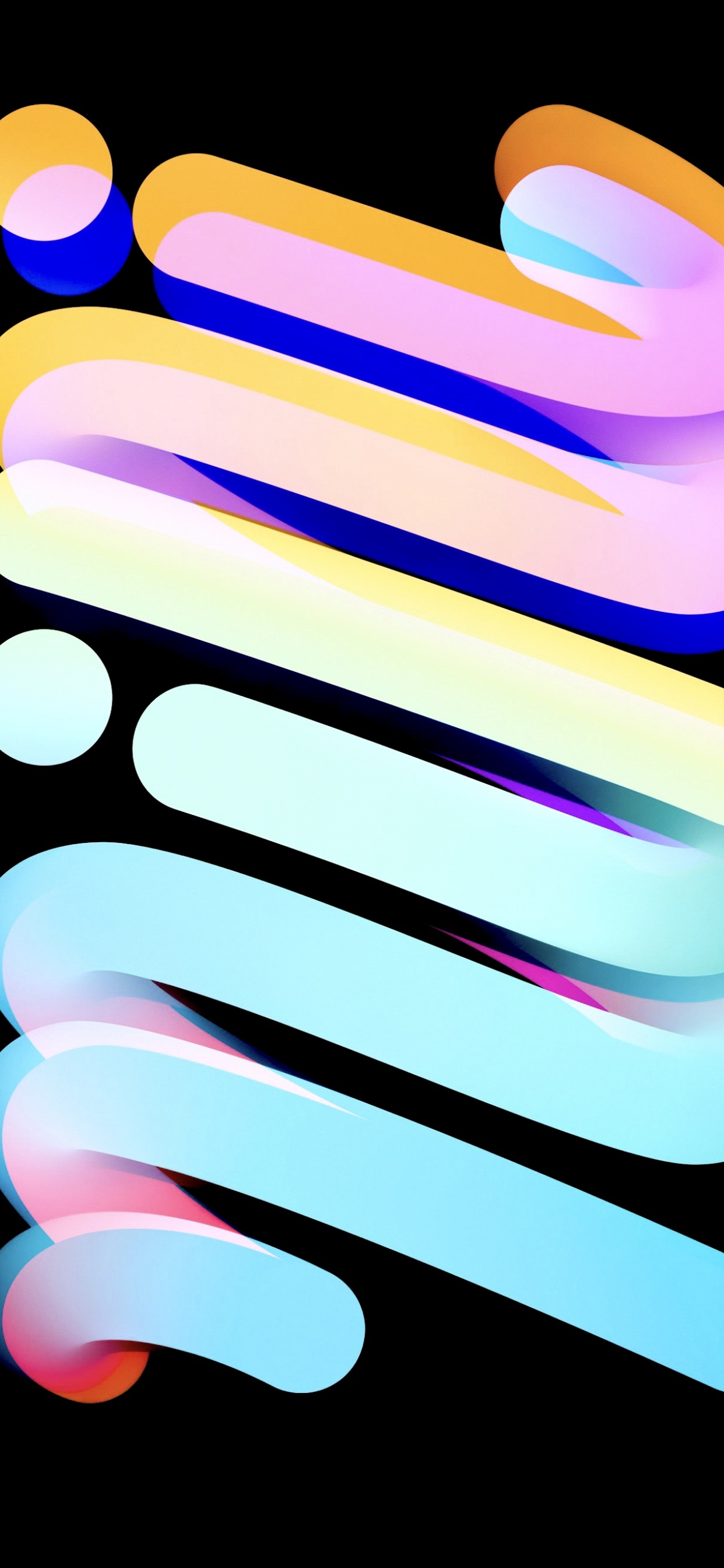 Обои яблоко, мини, apple, красочность, полутона и оттенки в разрешении 1242x2688