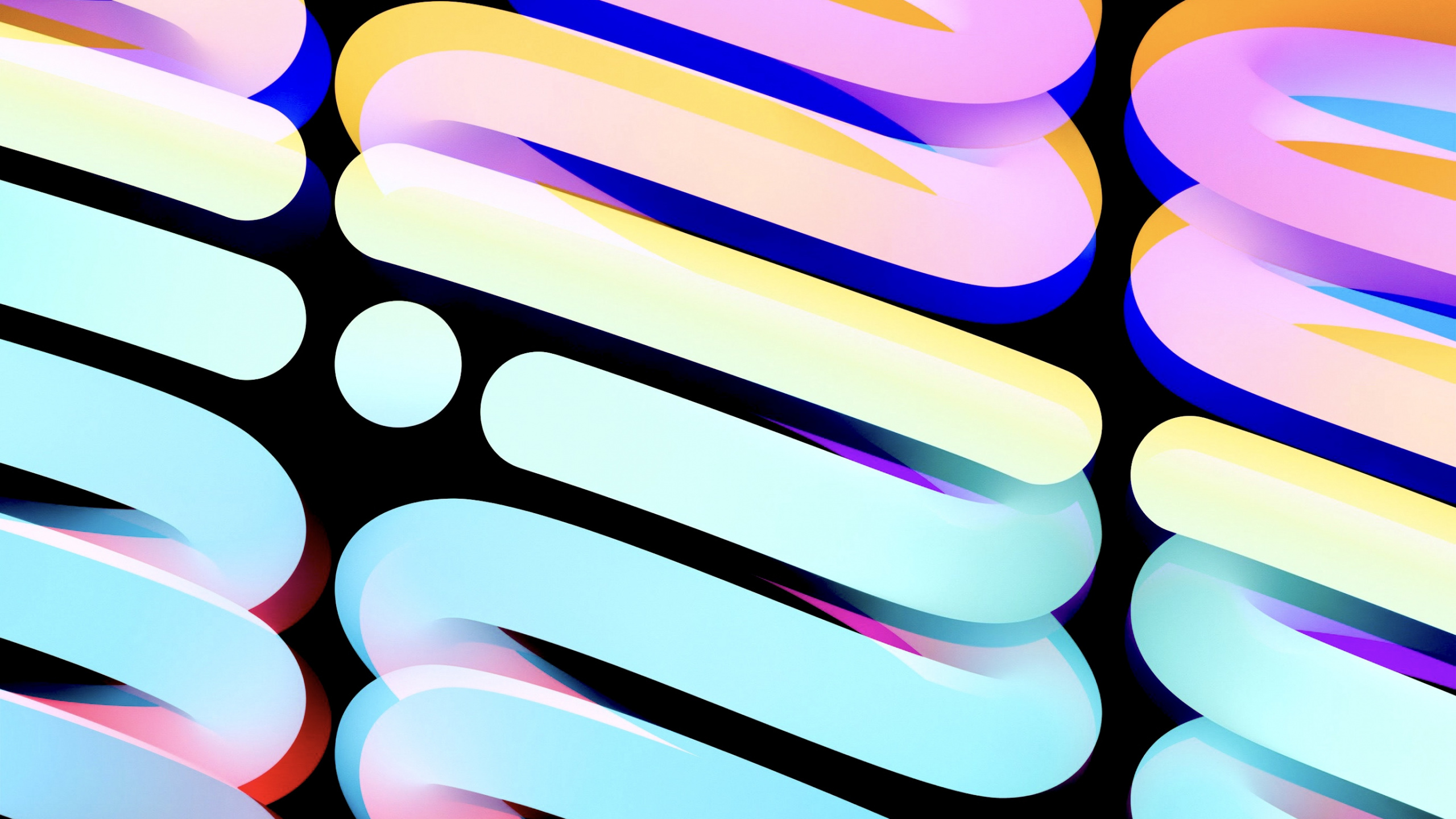 Обои яблоко, мини, apple, красочность, полутона и оттенки в разрешении 2560x1440