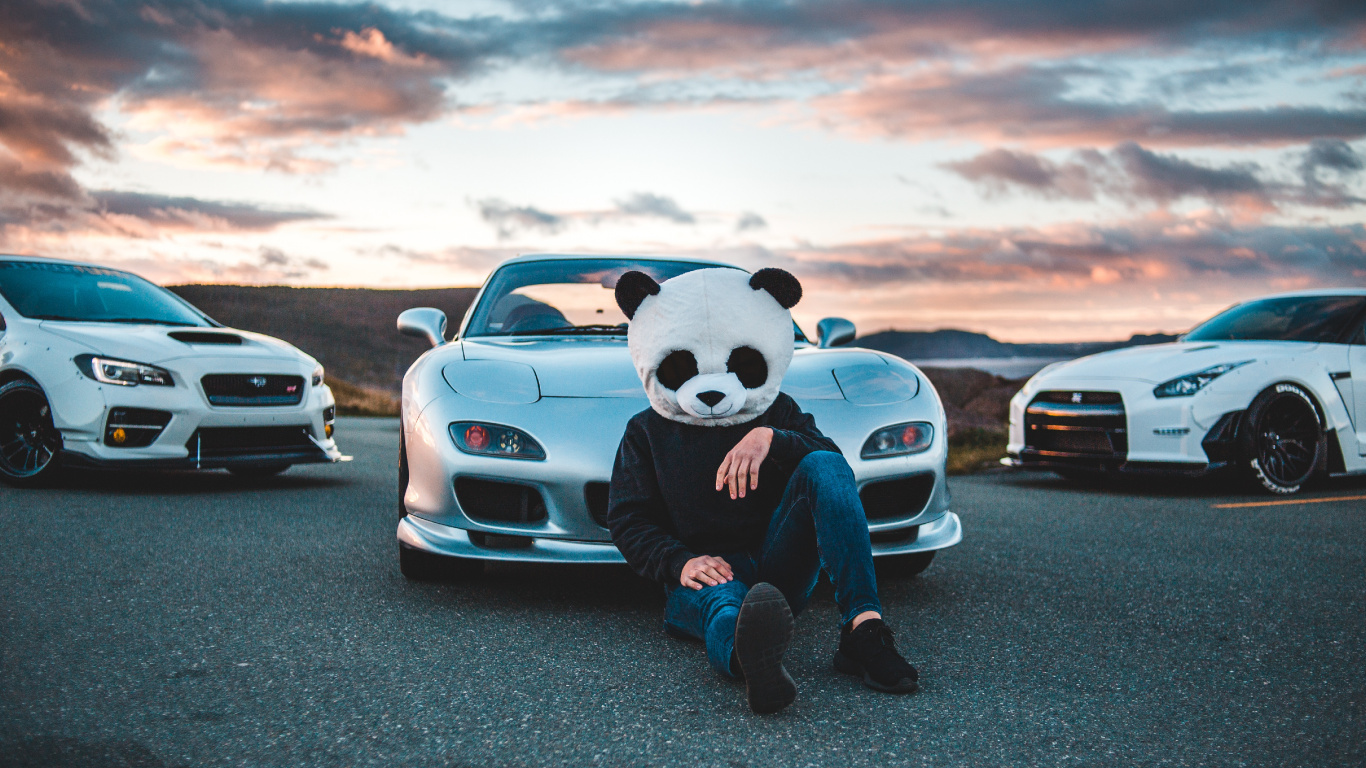 Обои авто, спорткар, автомобиль среднего размера, музыка, Из OneRepublic в разрешении 1366x768