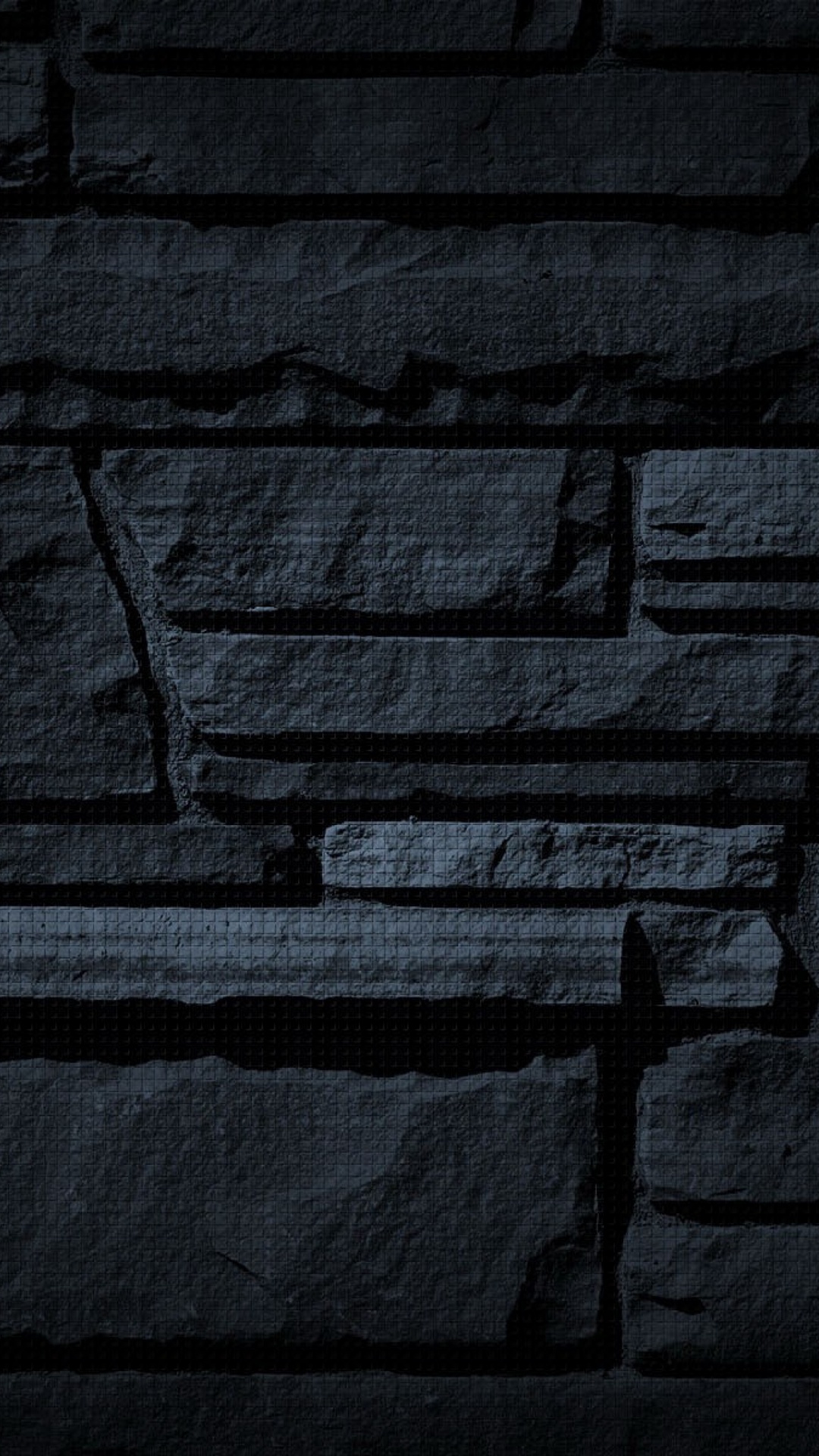 Обои текстура, черный, стена, кирпич, каменная стена в разрешении 1080x1920