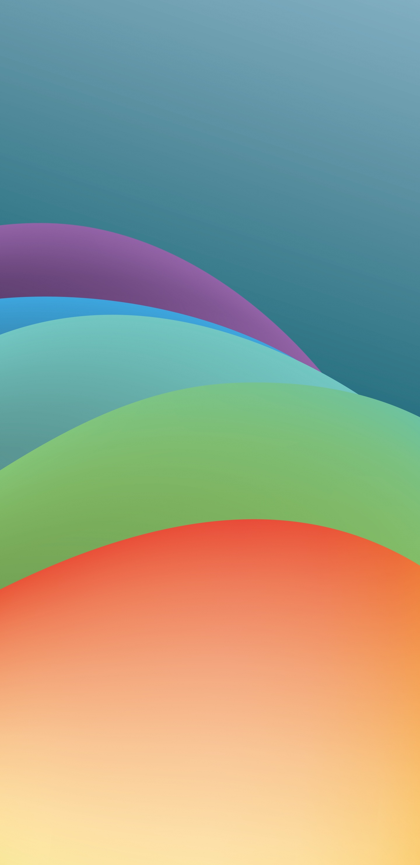 Обои красочность, арт, живопись, пурпурный цвет, полутона и оттенки в разрешении 1440x2960