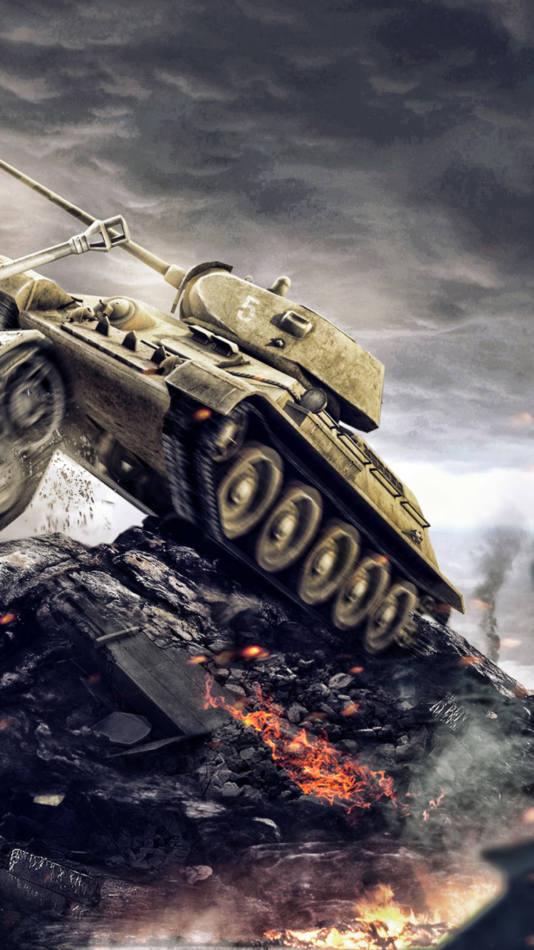 Обои world of tanks, wargaming, бак, советский Союз, Мир танков блиц в разрешении 750x1334
