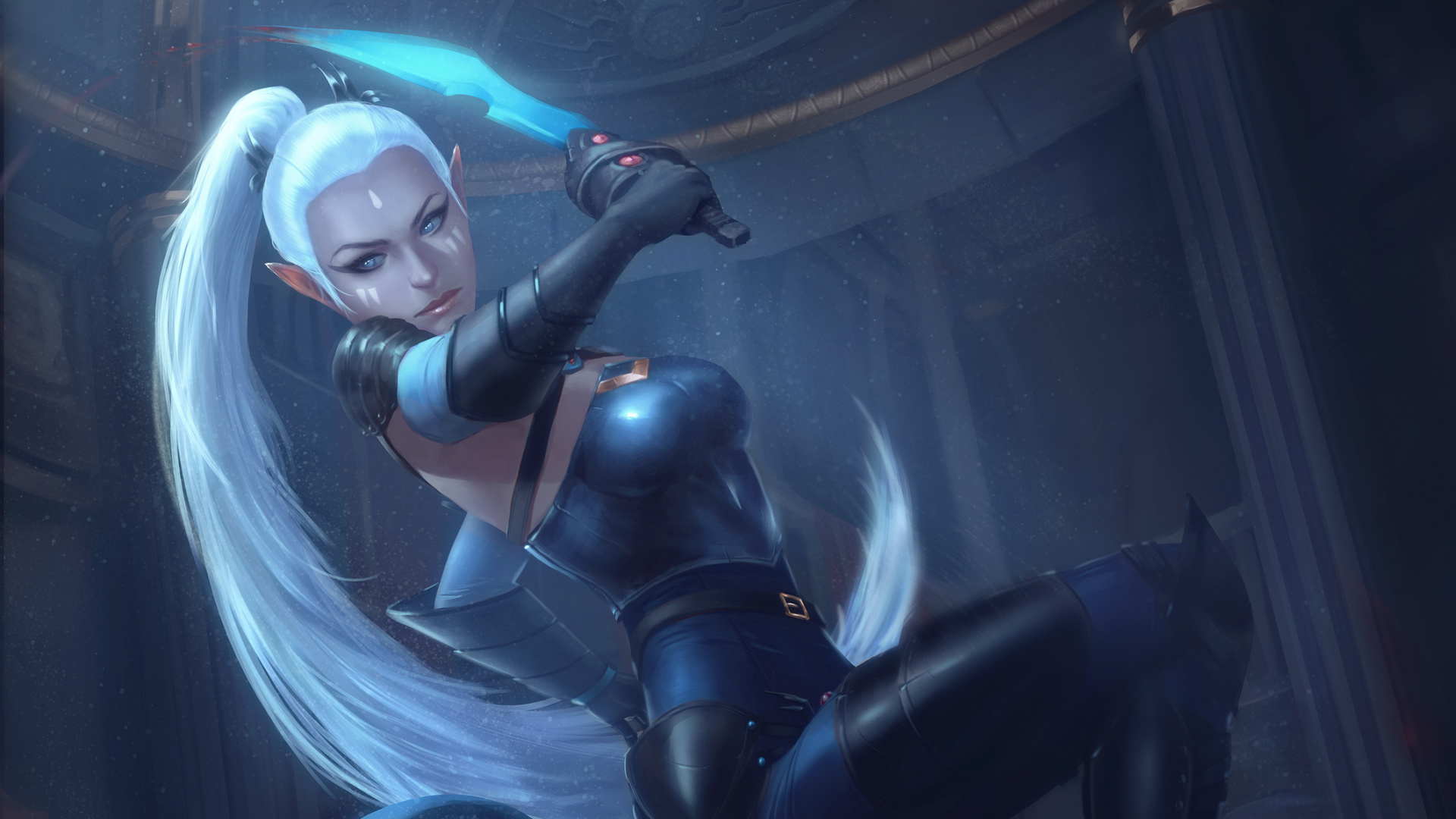 Обои фэнтези, приключенческая игра, суперзлодей, космос, игры в разрешении 1920x1080