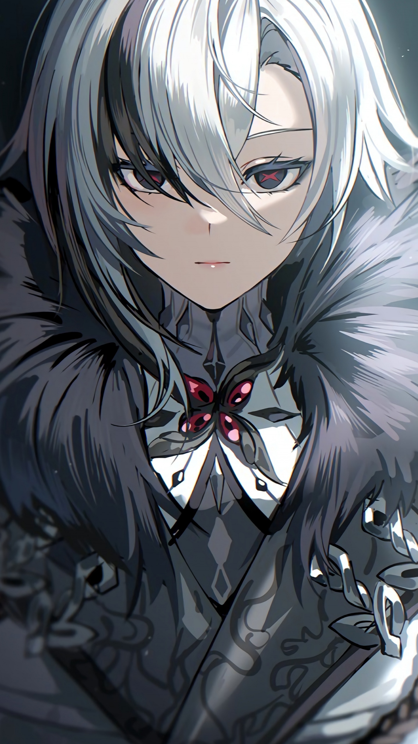 Обои аниме, Арлекино Геншин, Геншин удар, Арлекин, воздвигнуть глупых предвестников в разрешении 1440x2560