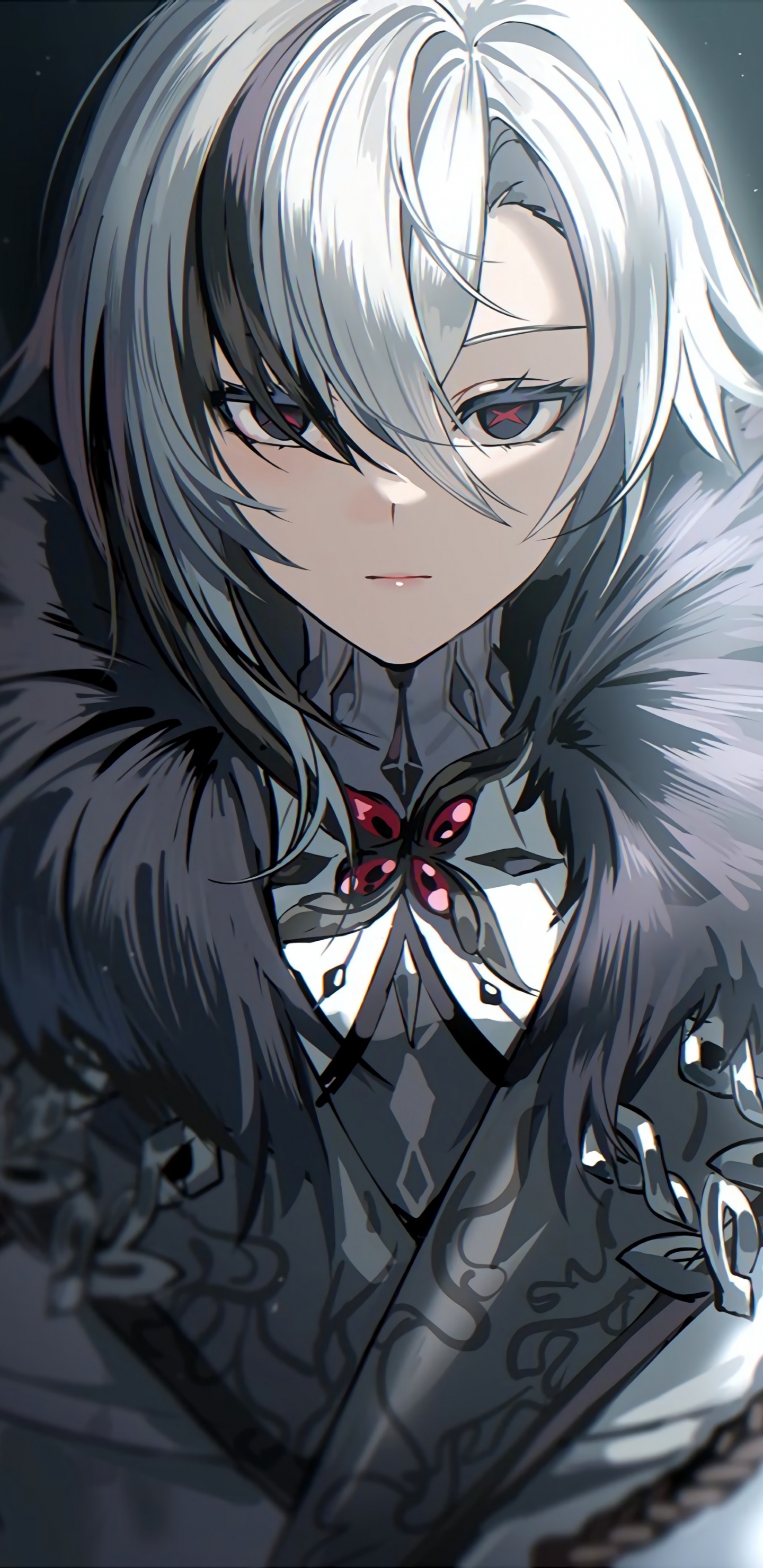 Обои аниме, Арлекино Геншин, Геншин удар, Арлекин, воздвигнуть глупых предвестников в разрешении 1440x2960