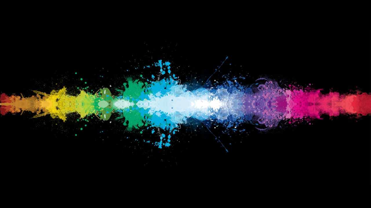 Обои дизайн, графический дизайн, тьма, шрифт, спецэффекты в разрешении 1280x720