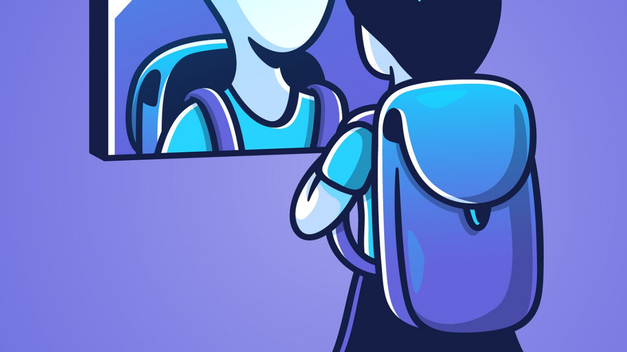 Обои иллюстрация, рисование, иллюстратор, дизайн, реальность в разрешении 1280x720