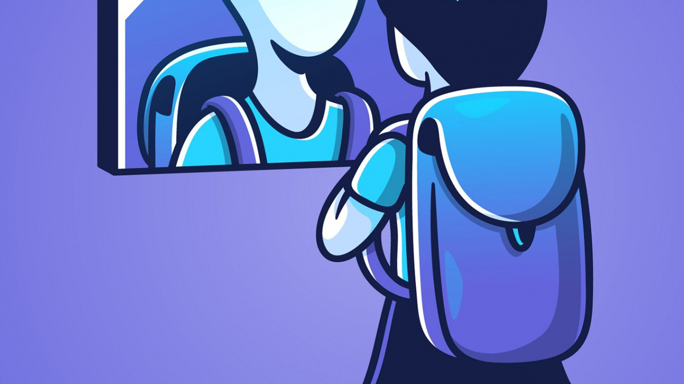 Обои иллюстрация, рисование, иллюстратор, дизайн, реальность в разрешении 1366x768