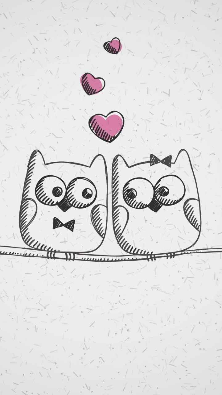 Обои годовщина свадьбы, свадьба, рисование, пасть, арт в разрешении 720x1280