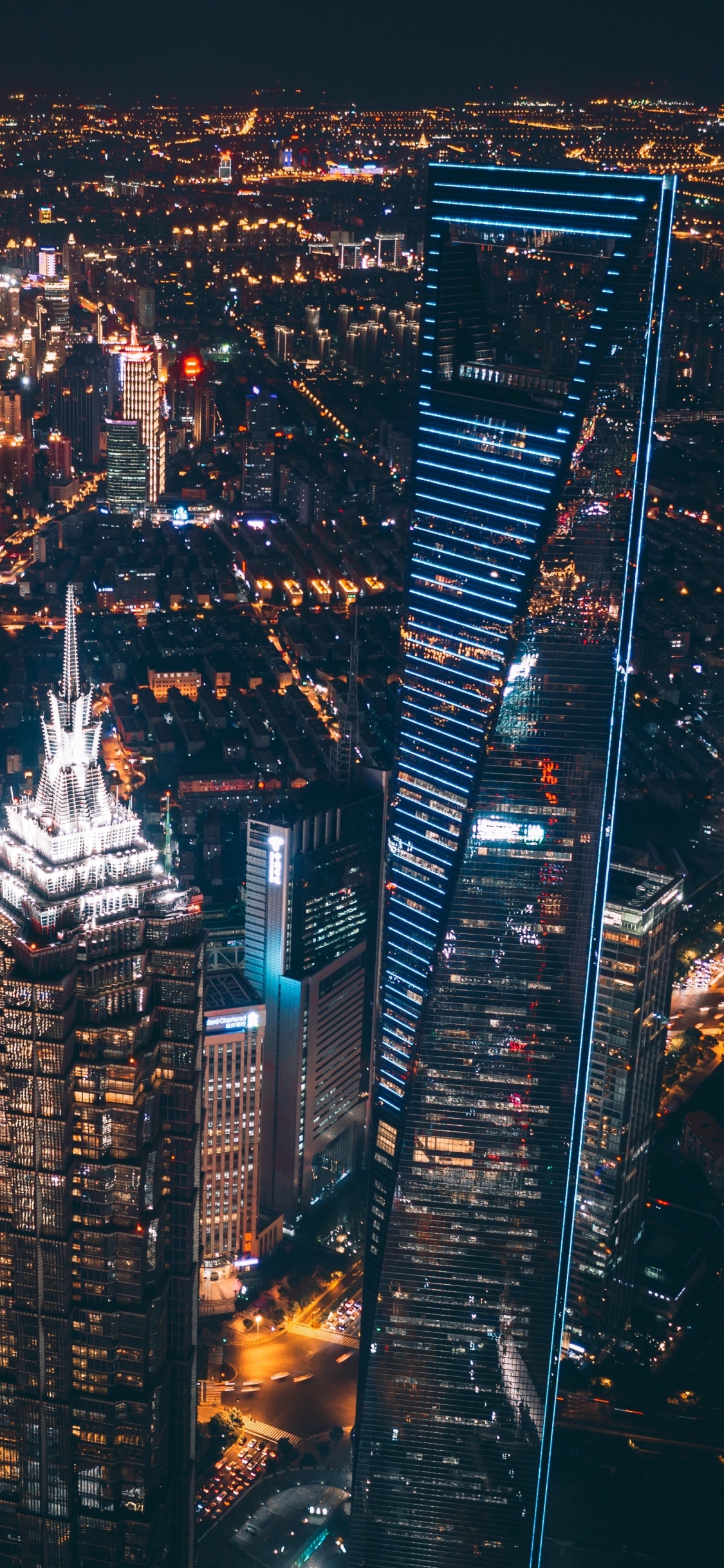 Обои здание, небоскреб, мир, природа, вышка в разрешении 1125x2436