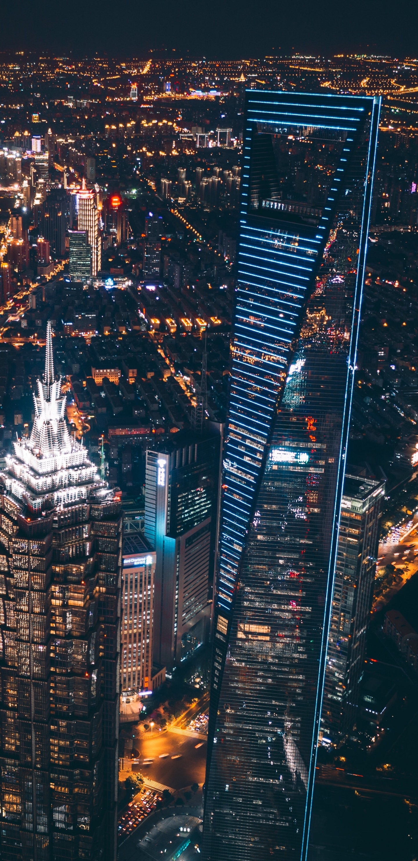 Обои здание, небоскреб, мир, природа, вышка в разрешении 1440x2960