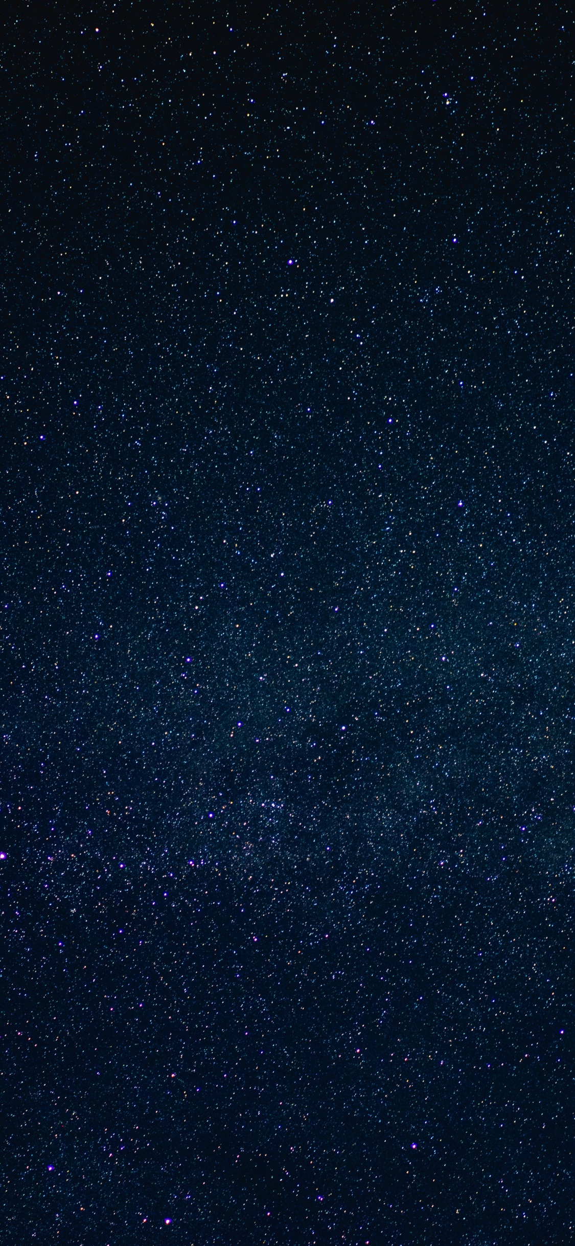 Обои темнота, электрик, ночное небо, астрономический объект, синий в разрешении 1125x2436