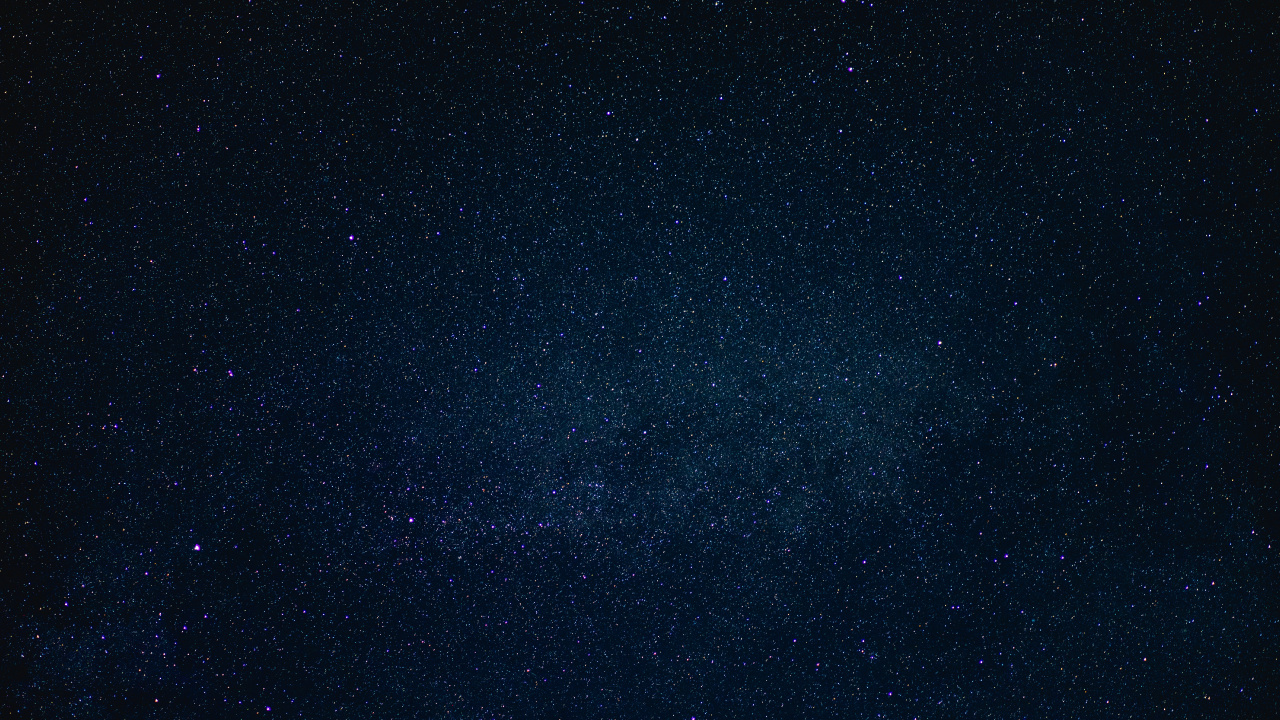 Обои темнота, электрик, ночное небо, астрономический объект, синий в разрешении 1280x720