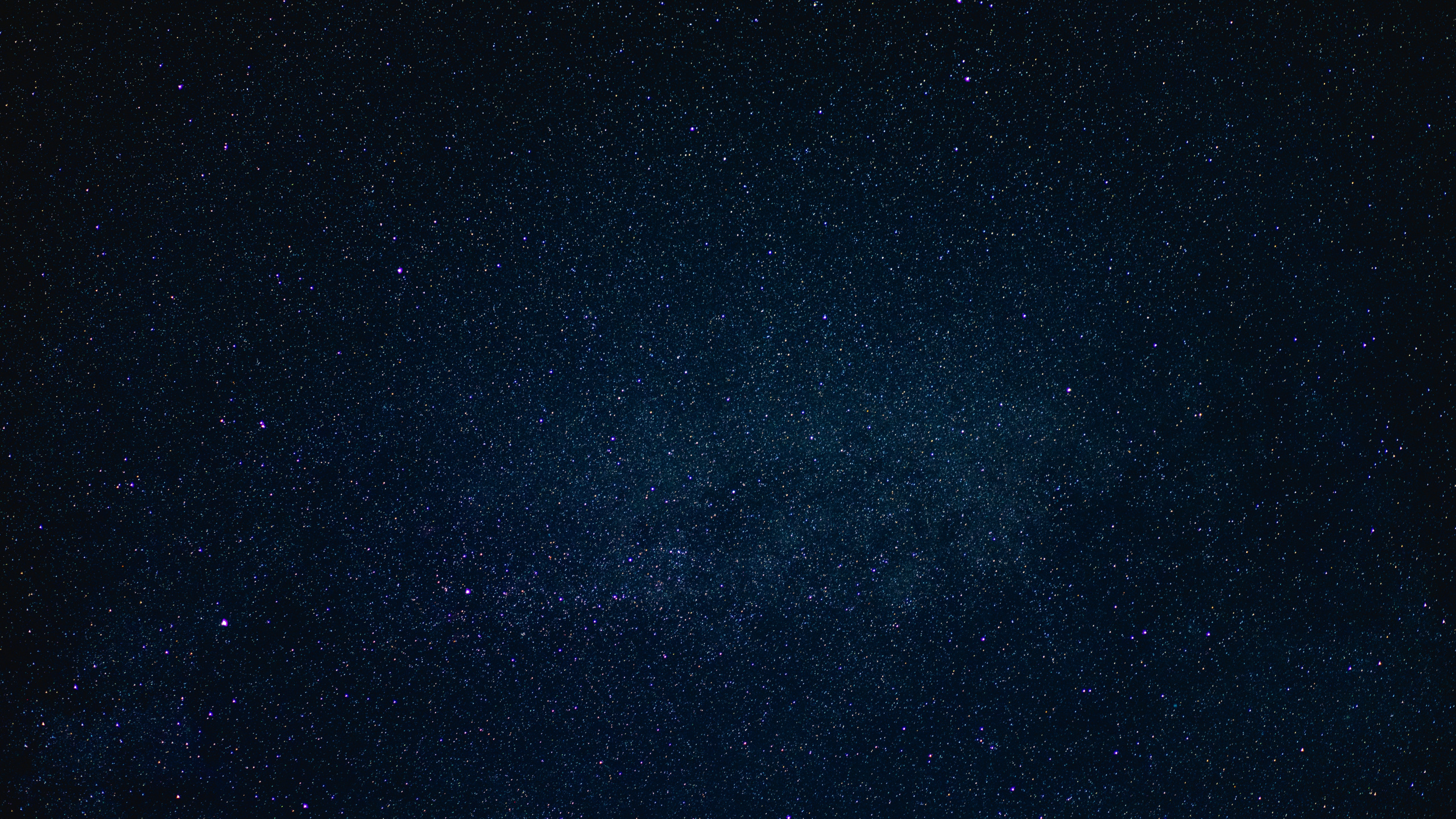 Обои темнота, электрик, ночное небо, астрономический объект, синий в разрешении 2560x1440