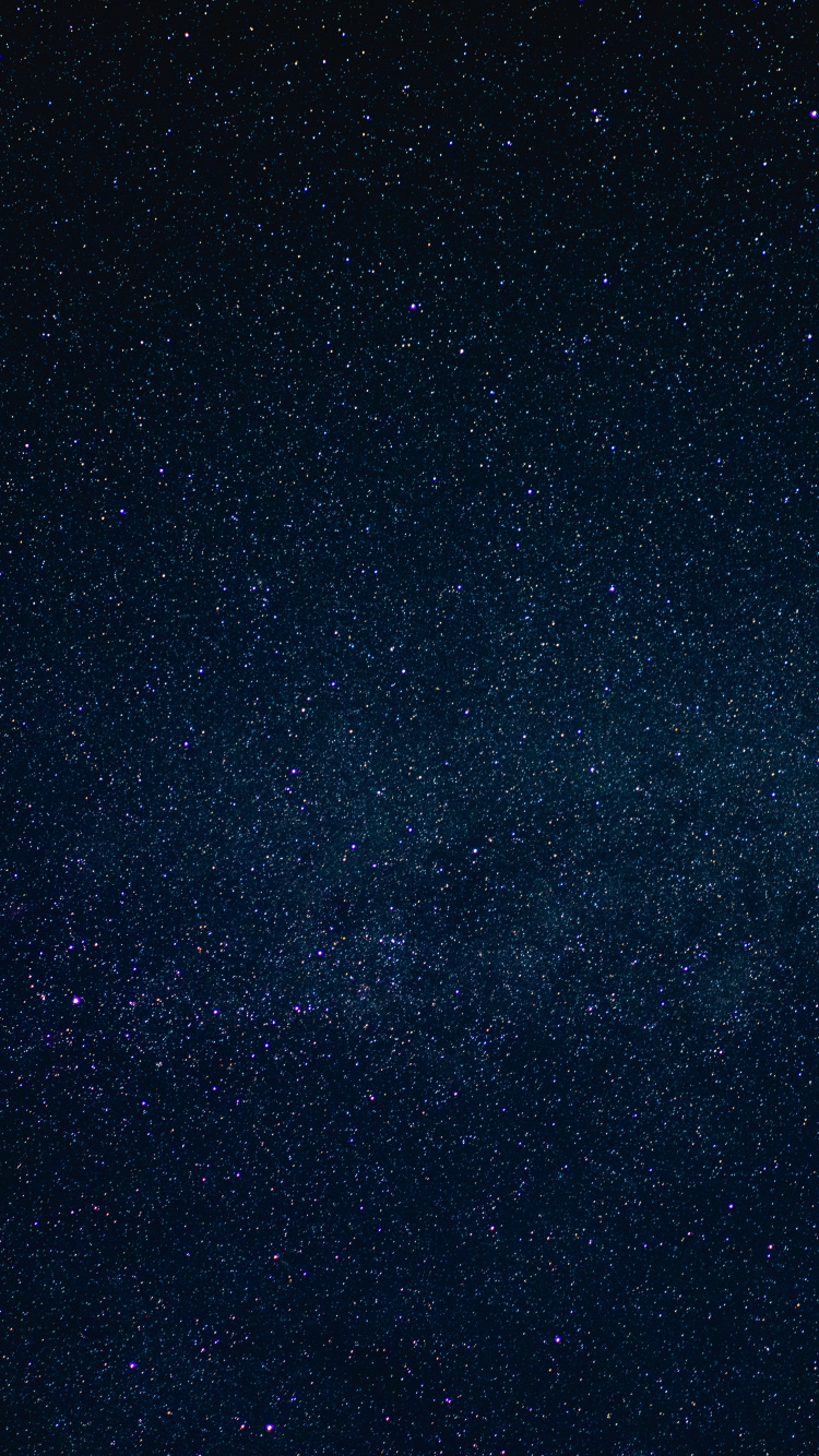 Обои темнота, электрик, ночное небо, астрономический объект, синий в разрешении 750x1334