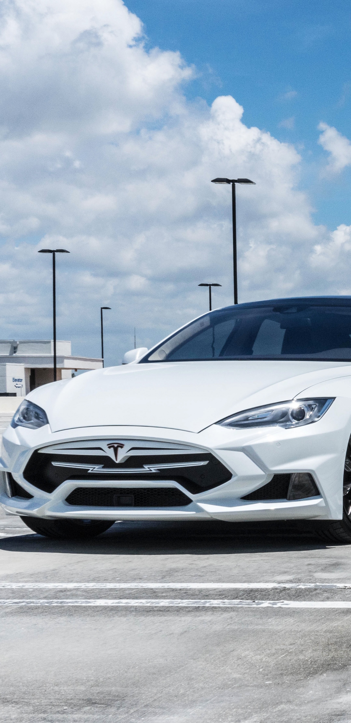 Обои Tesla, 2013 Модель S Тесла, авто, Tesla Model 3, Tesla Roadster в разрешении 1440x2960