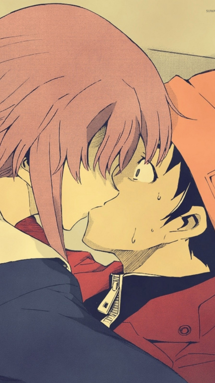 Обои юно gasai, дневник будущего, яндере, Манга, аниме в разрешении 750x1334