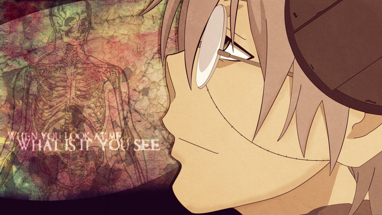 Обои Пожиратель душ Эванс, крона, мака албарн, рот, иллюстрация в разрешении 1280x720