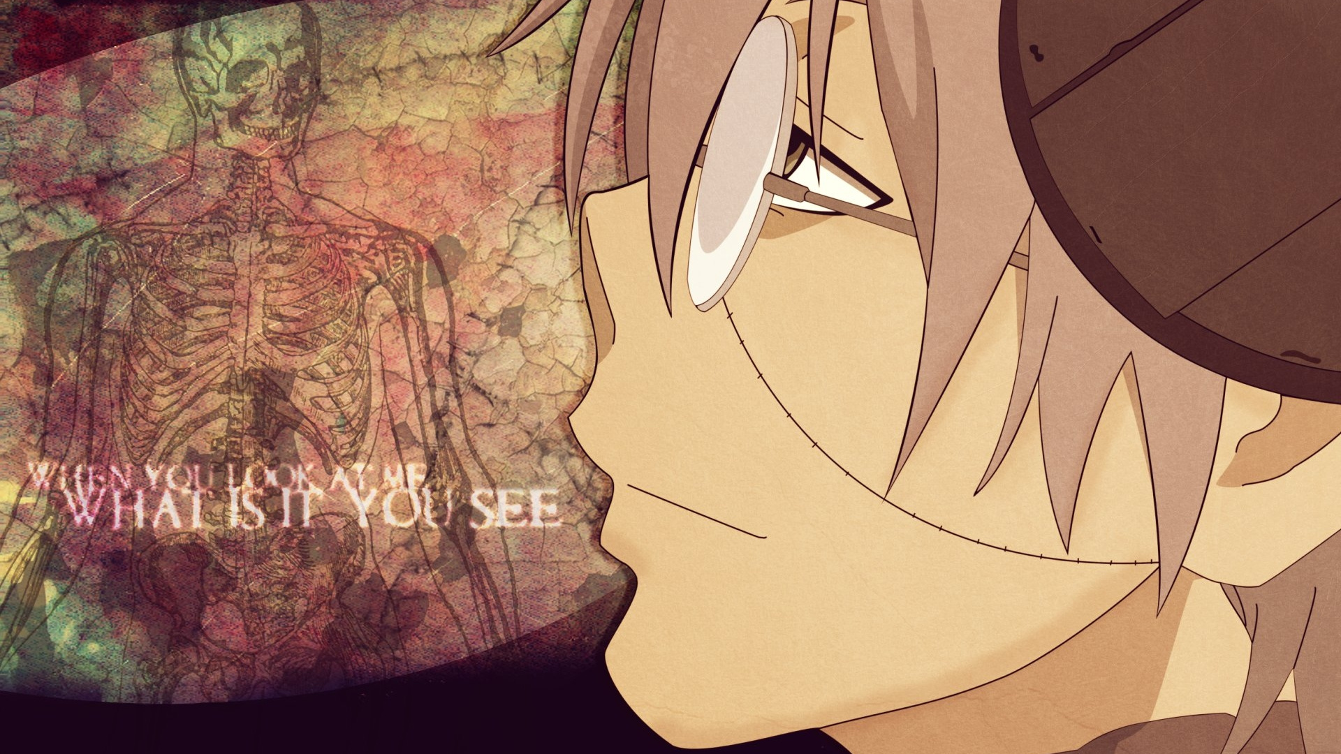 Обои Пожиратель душ Эванс, крона, мака албарн, рот, иллюстрация в разрешении 1920x1080