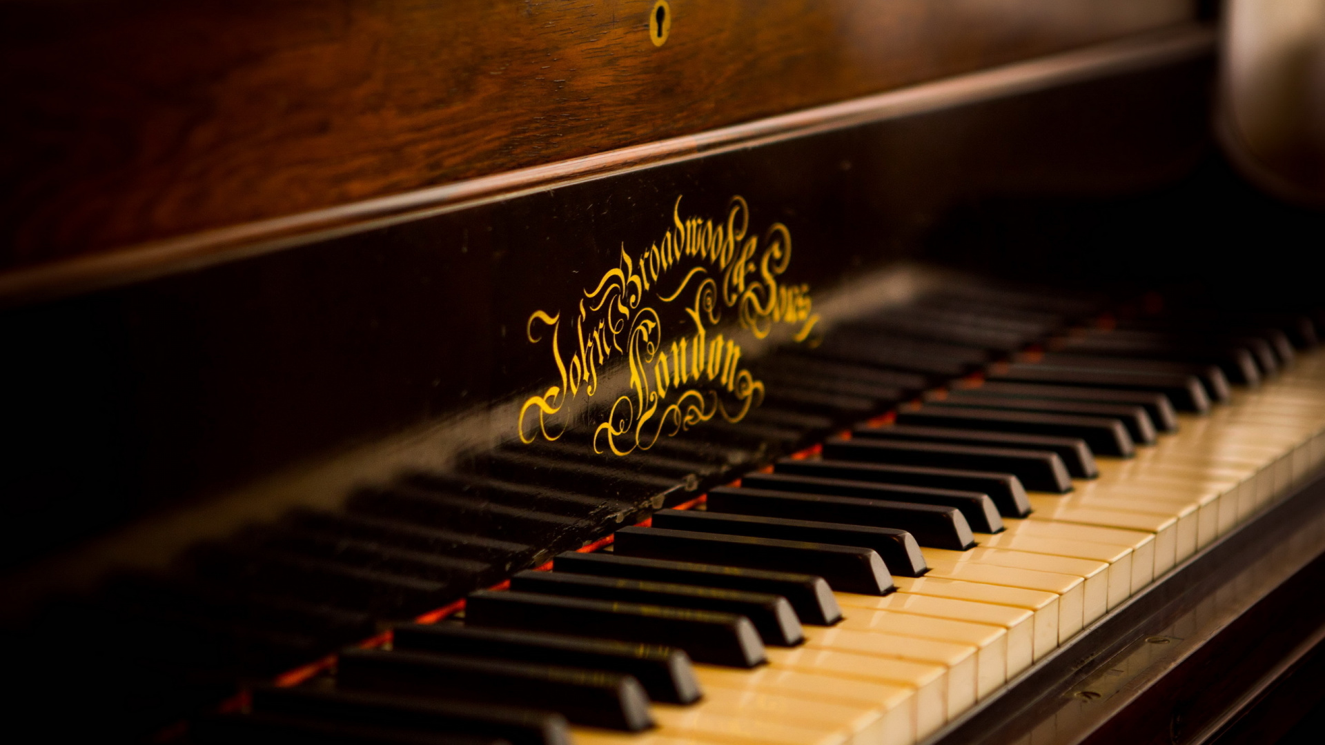 Обои фортепьяно, клавиатура, музыкальный инструмент, синтезатор, пианола в разрешении 1920x1080