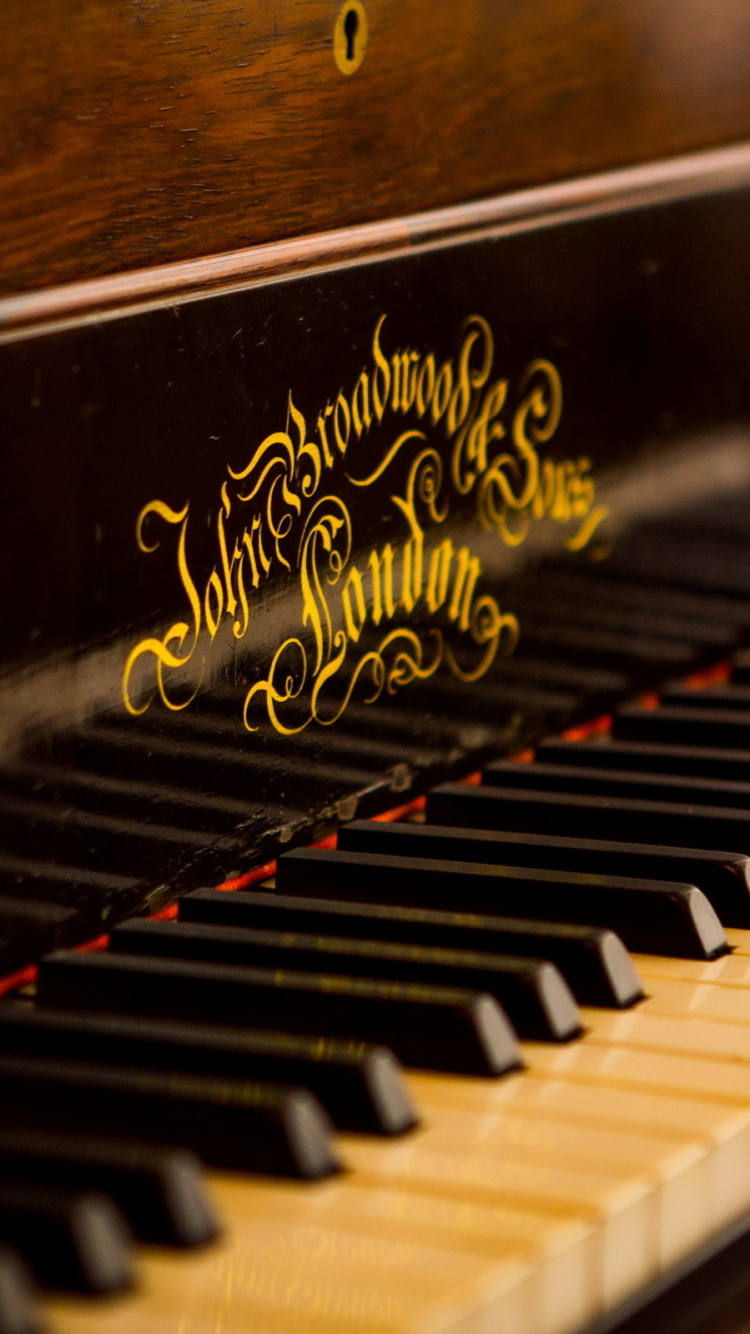 Обои фортепьяно, клавиатура, музыкальный инструмент, синтезатор, пианола в разрешении 750x1334