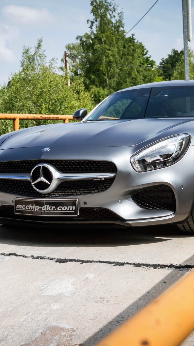 Обои спорткар, личный роскошный автомобиль, спортивный автомобиль, mercedes benz amg gt, mercedes benz c class в разрешении 750x1334