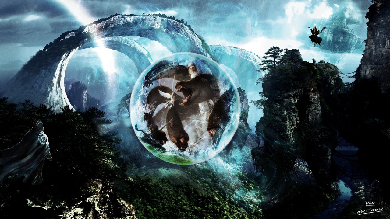 Обои Нейтири, эпопея, magic the gathering, меха, иллюстрация в разрешении 1280x720